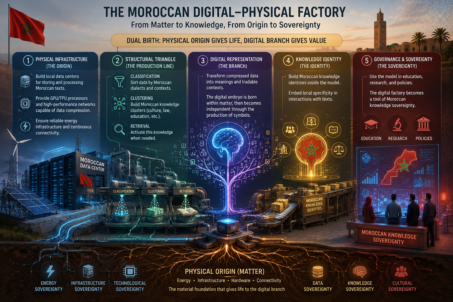 Moroccan Digital-Physical Factory Overview